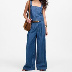 Madewell Harlow Superwide-Leg Jean in McNair Wash: Airy Denim Edition size 24